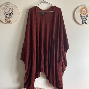 Rust colored cape